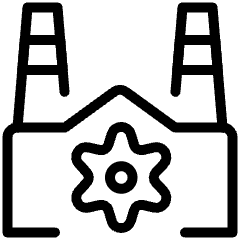 Factory Building Cog 2 Icon from Ultimate Light Set