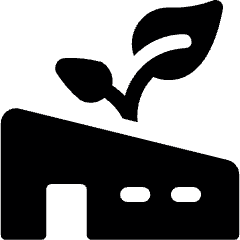 Factory Building Eco Friendly 3 Icon from Ultimate Bold Set