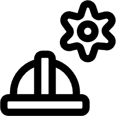 Helmet Cog Icon from Ultimate Regular Set