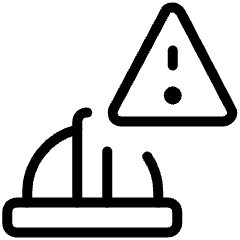 Helmet Malfunction Icon from Ultimate Light Set