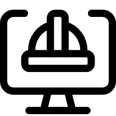 Helmet Monitor Icon from Ultimate Regular Set