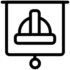 Presentation Helmet Icon from Ultimate Light Set