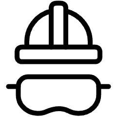 Safety Gear Icon from Ultimate Light Set