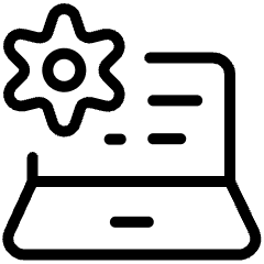 Software Notebook Cog 1 Icon from Ultimate Light Set