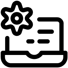 Software Notebook Cog 2 Icon from Ultimate Regular Set