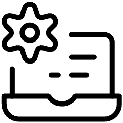 Software Notebook Cog 2 Icon from Ultimate Light Set