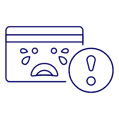 Credit Card Cry 1 Illustration from UX Line Set