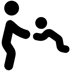 Family Child Play Icon from Ultimate Bold Set