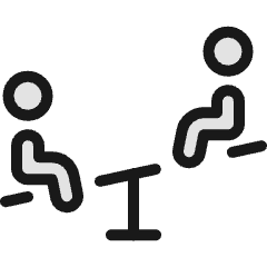 Family Child Teeter Icon from Ultimate Colors Set