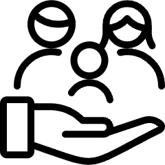 Family Hold Icon from Ultimate Light Set