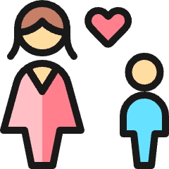 Family Mother Icon from Ultimate Colors Set