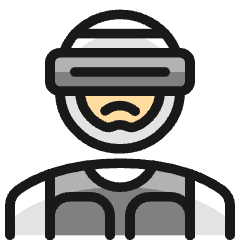 Famous Character Power Ranger Icon from Ultimate Colors Set