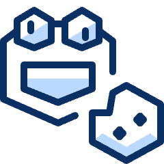 Cookie Monster Icon from Cyber Duotone Set