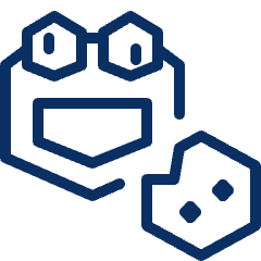 Cookie Monster Icon from Cyber Line Set