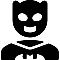 Famous Character Batman Icon from Ultimate Bold Set