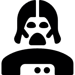 darth vader icon svg