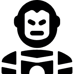 Famous Character Ironman 1 Icon from Ultimate Bold Set