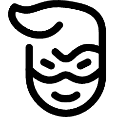 Famous Character Power Ranger 1 Icon from Ultimate Regular Set