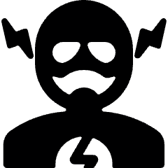Famous Character The Flash Icon from Ultimate Bold Set