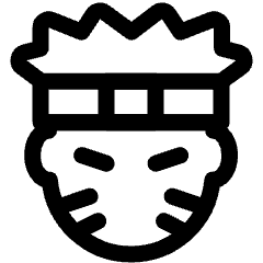 Famous Character Uzumaki Naruto Icon from Ultimate Regular Set