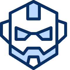 Ironman Icon from Cyber Duotone Set