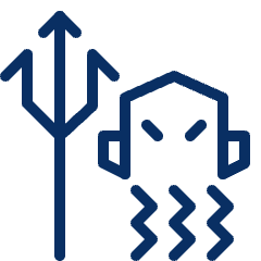 Poseidon Icon from Cyber Line Set