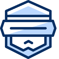 Robocop Icon from Cyber Duotone Set