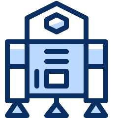 Star Wars R2 Icon from Cyber Duotone Set