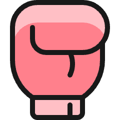Video Game Boxing Icon from Ultimate Colors Set