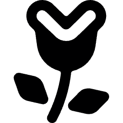 Video Game Flower Enemy Icon from Ultimate Bold Set