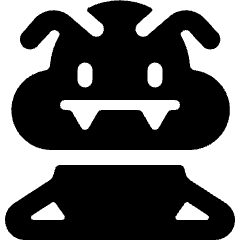 Video Game Goomba Icon from Ultimate Bold Set
