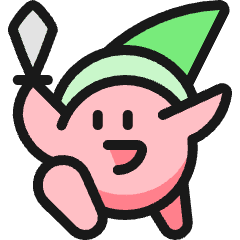 Video Game Kirby Icon from Ultimate Colors Set