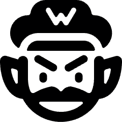 Video Game Mario 2 Icon from Ultimate Bold Set