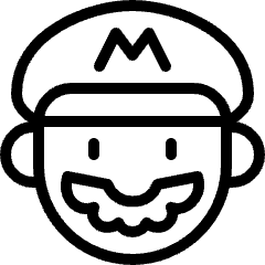 Video Game Mario 3 Icon from Ultimate Light Set