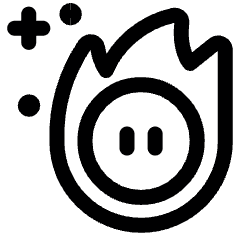 Video Game Mario Flame Icon from Ultimate Regular Set