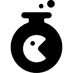 Video Game Pacman 1 Icon from Ultimate Bold Set