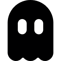 Video Game Pacman Enemy Icon from Ultimate Bold Set