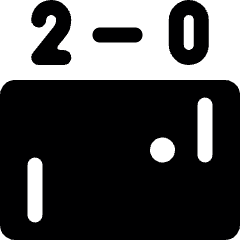 Video Game Ping Pong Icon from Ultimate Bold Set