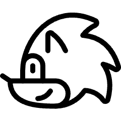 Video Game Sonic 1 Icon from Ultimate Light Set