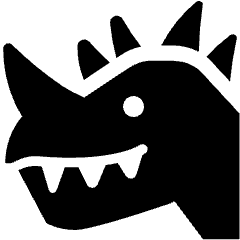 Fantasy Bible Monster Four Danial Beast Horned Dinosuar Icon from Ultimate Bold Set