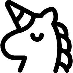 Fantasy Creature Unicorn 4 Icon from Ultimate Regular Set