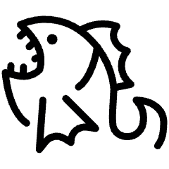 Fantasy Leviathan Fish Icon from Ultimate Light Set