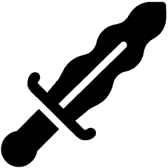 Fantasy Medieval Ceremonial Ritual Knife Icon from Ultimate Bold Set