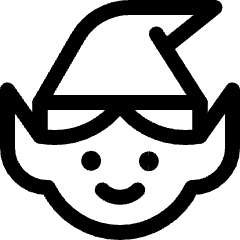 Fantasy Medieval Elf Elves Icon from Ultimate Regular Set