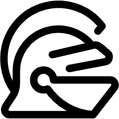 Fantasy Medieval Knight Head Armor Icon from Ultimate Regular Set