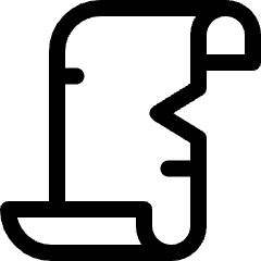 Fantasy Medieval Scroll Icon from Ultimate Regular Set