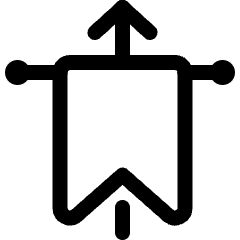 Fantasy Medieval War Banner Guild Faction 1 Icon from Ultimate Regular Set