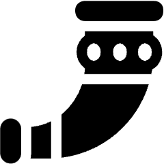 Fantasy Medieval War Horn Icon from Ultimate Bold Set