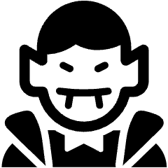 Fantasy Vampire Icon from Ultimate Bold Set