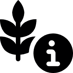 Crop Info Biotech 2 Icon from Ultimate Bold Set